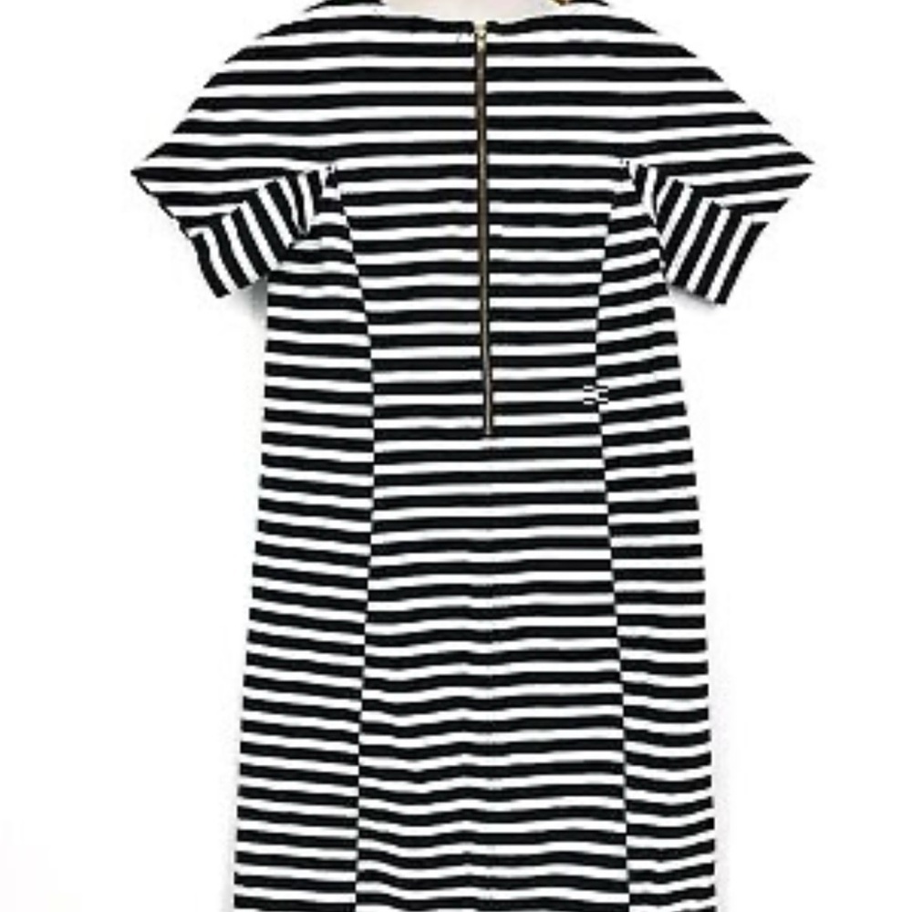 J-crew Black and White Striped Dress - Picture 2 of 2